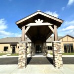 Front view entrance of dental office
